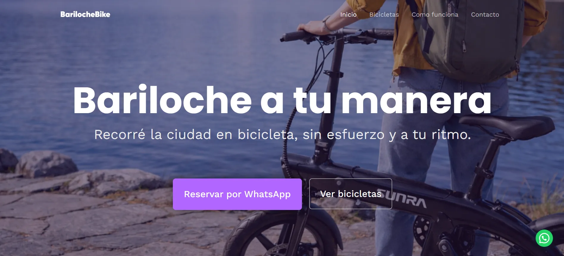 Trabajo principal realizado para Bariloche Bike
